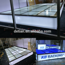 Detian Display oferece piso de vidro, palco de vidro para feiras de exposições